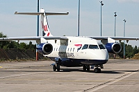 British Airways  (BAW) * Sun-Air of Scandinavia – Fairchild Dornier 328-300 328JET  OY-NCL