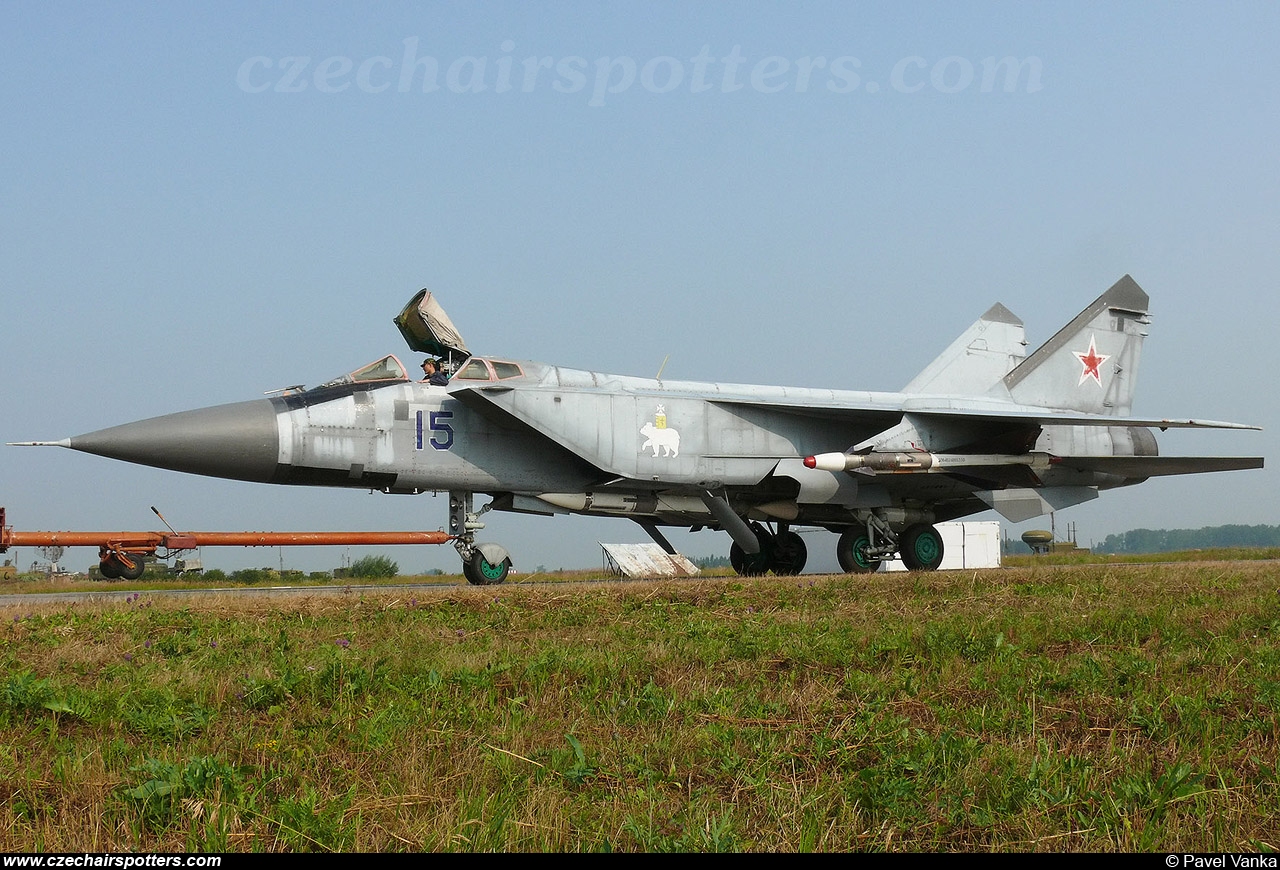 Russia - Air Force – Mikoyan-Gurevich MiG-31BS Foxhound 15