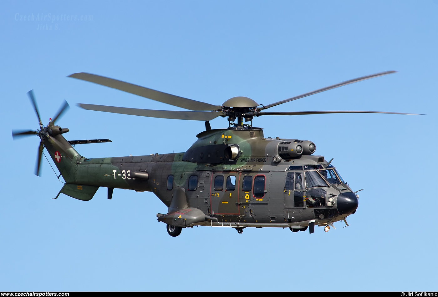 Switzerland - Air Force – Aerospatiale Eurocopter AS-532UL Cougar T-333