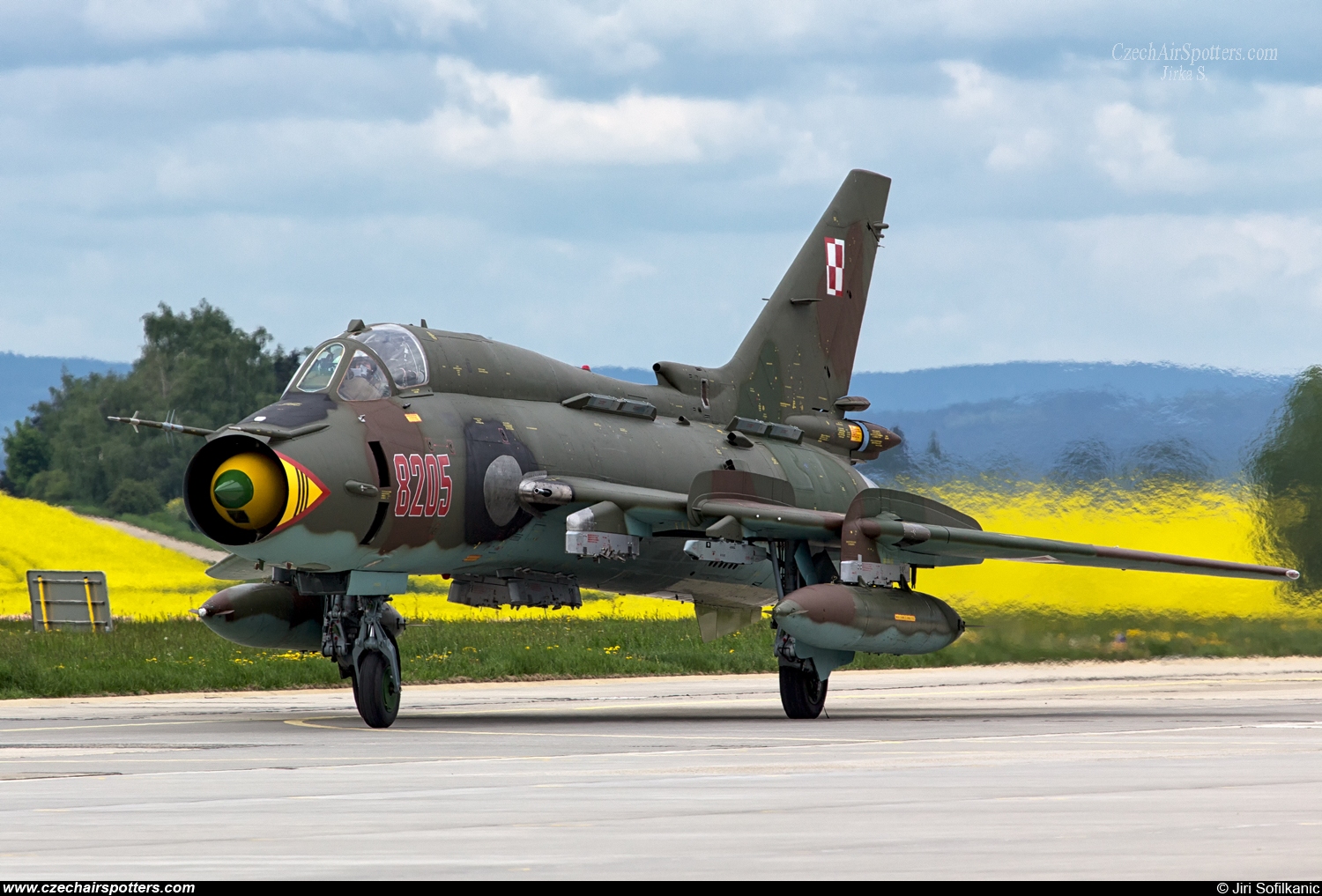 Poland - Air Force – Sukhoi Su-22 M-4 Fitter 8205