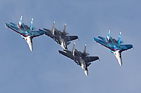 Russia - Air Force – Sukhoi Su-30SM Flanker C 56 RED/RF-93666