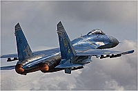 Ukraine - Air Force – Sukhoi Su-27 Flanker B 58 BLUE