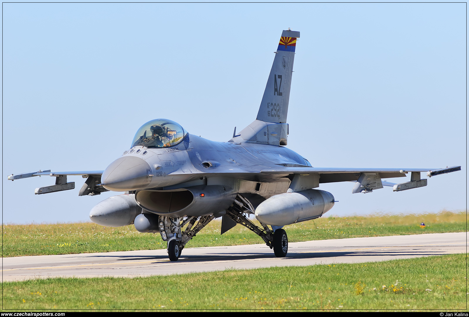 USA - Air Force – General Dynamics F-16C Fighting Falcon 86-0292