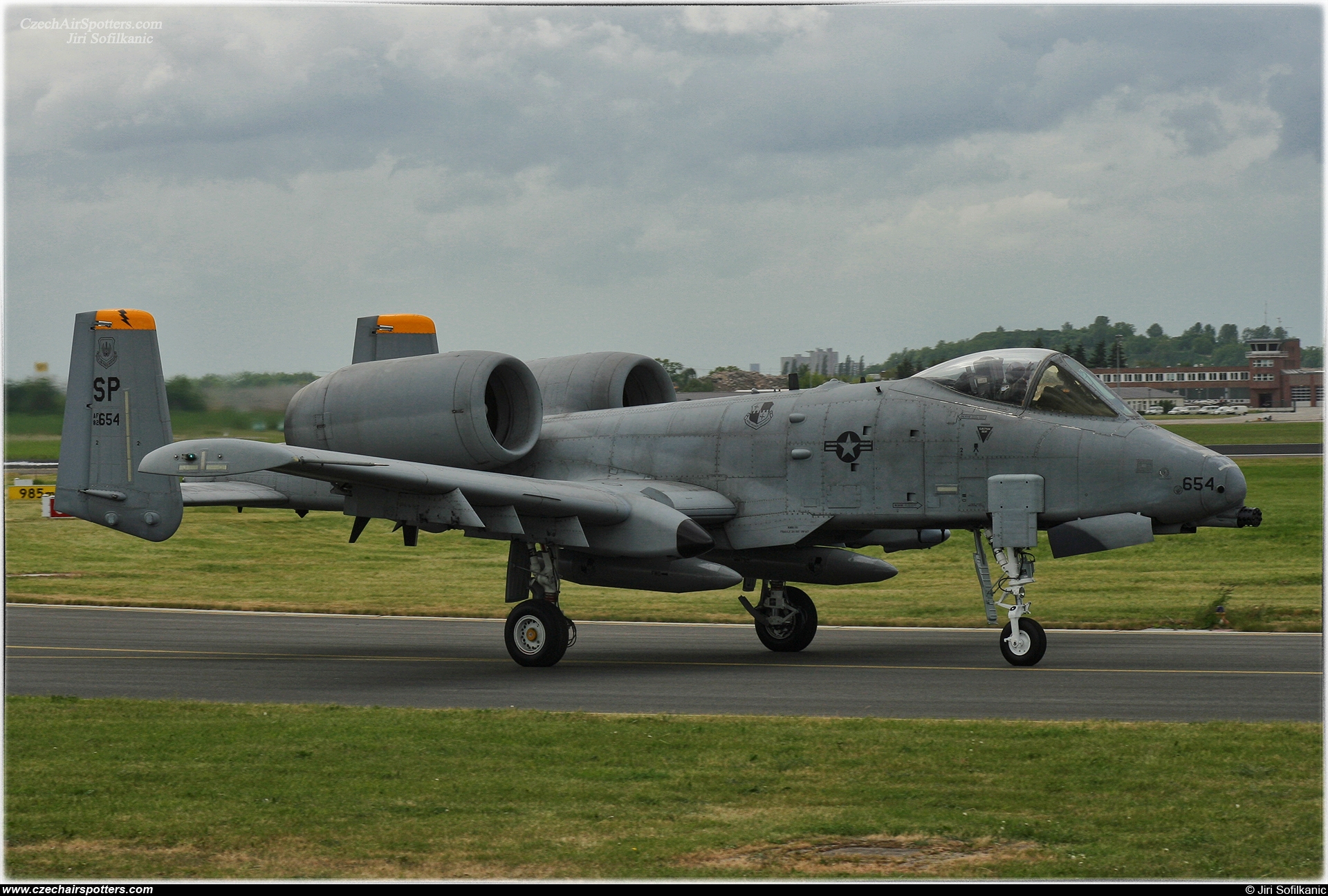 USA - Air Force – Fairchild A-10A Thunderbolt II 82-0654 / SP