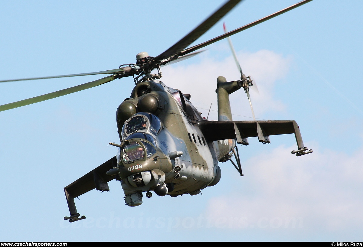 Czech - Air Force – Mil Mi-24V Hind 0788