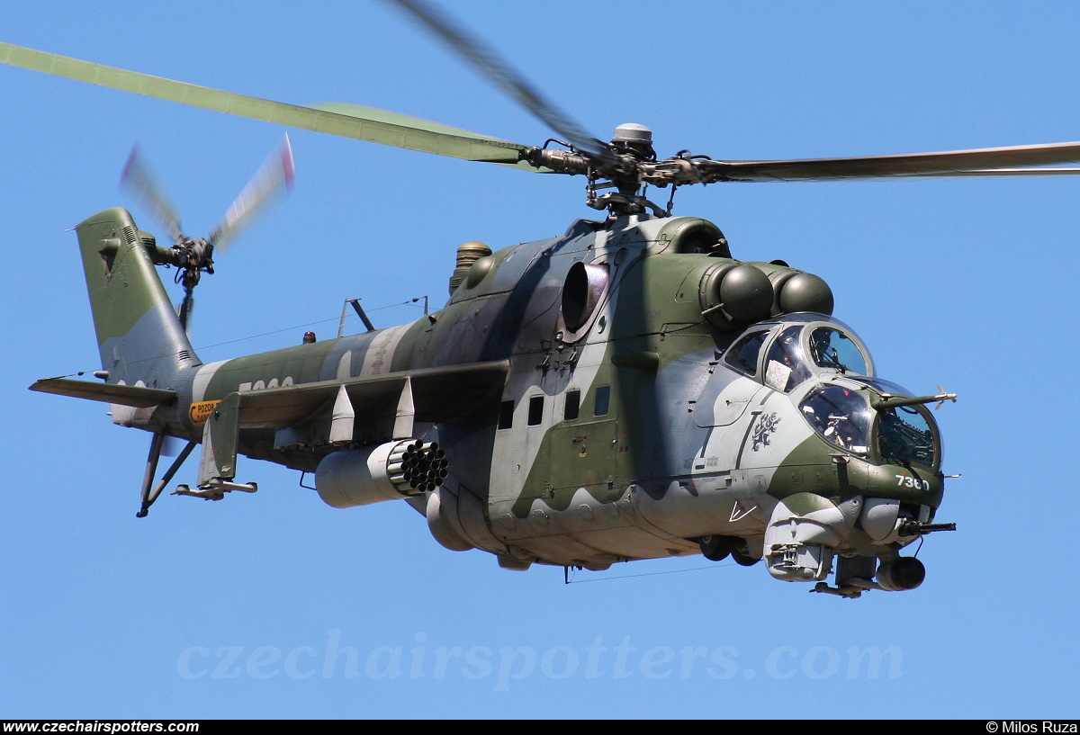 Czech - Air Force – Mil Mi-24V Hind 7360