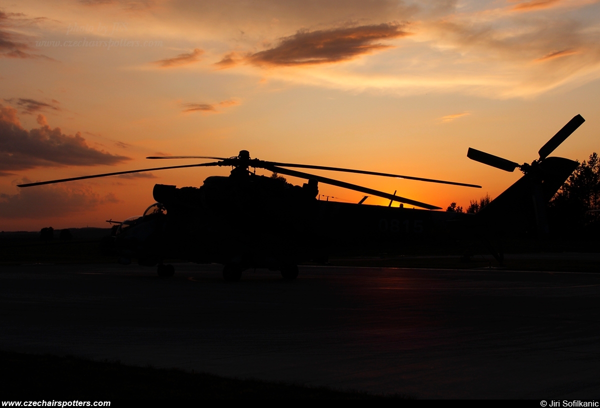Czech - Air Force – Mil Mi-24V Hind 0815