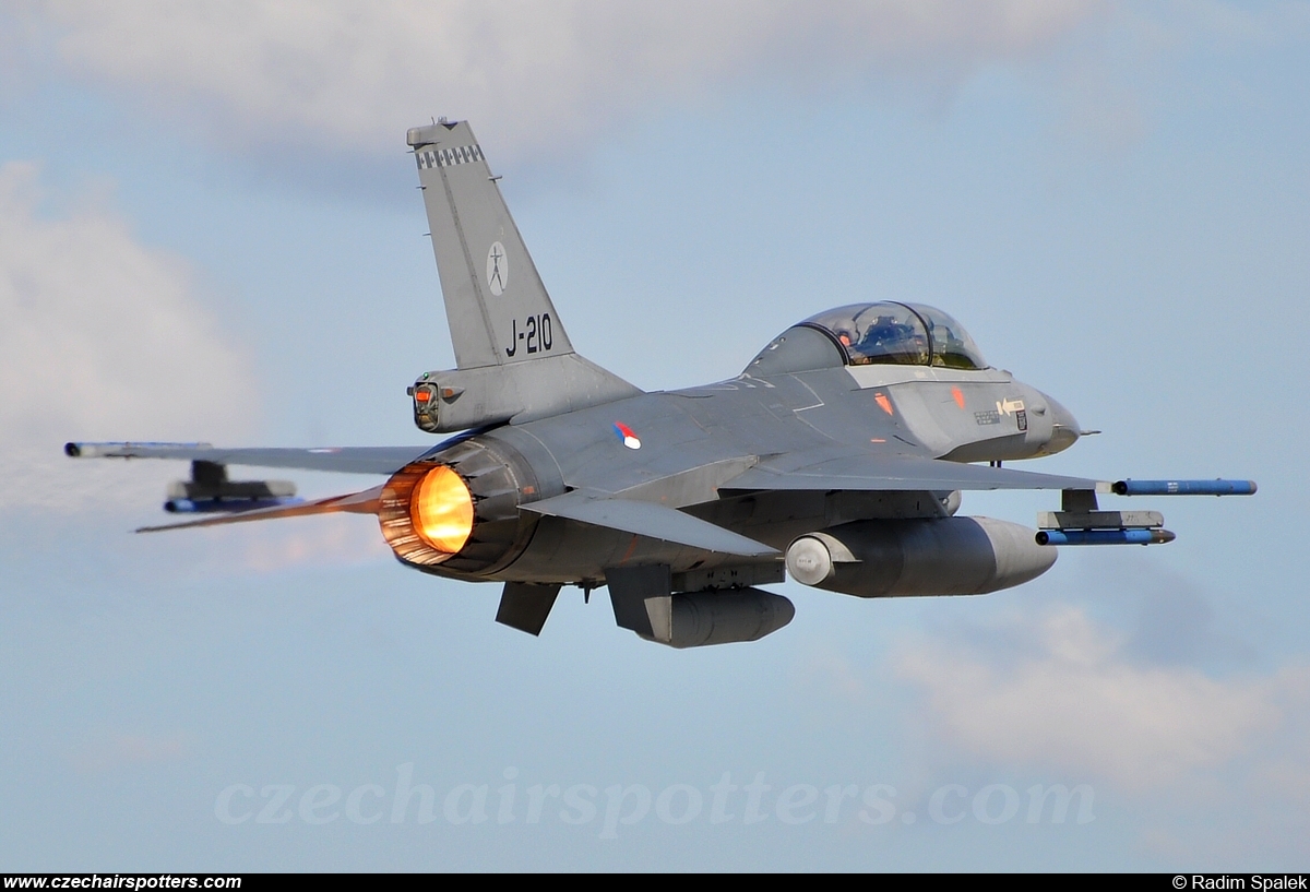 Netherlands - Air Force – General Dynamics F-16BM Fighting Falcon J-210