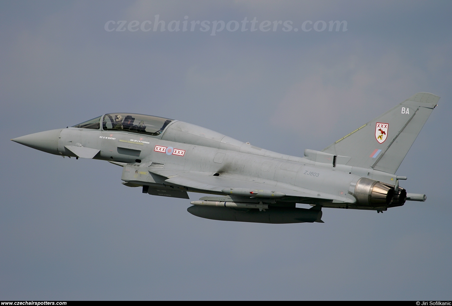UK - Air Force – Eurofighter EF-2000 Typhoon T1 ZJ803 / BA