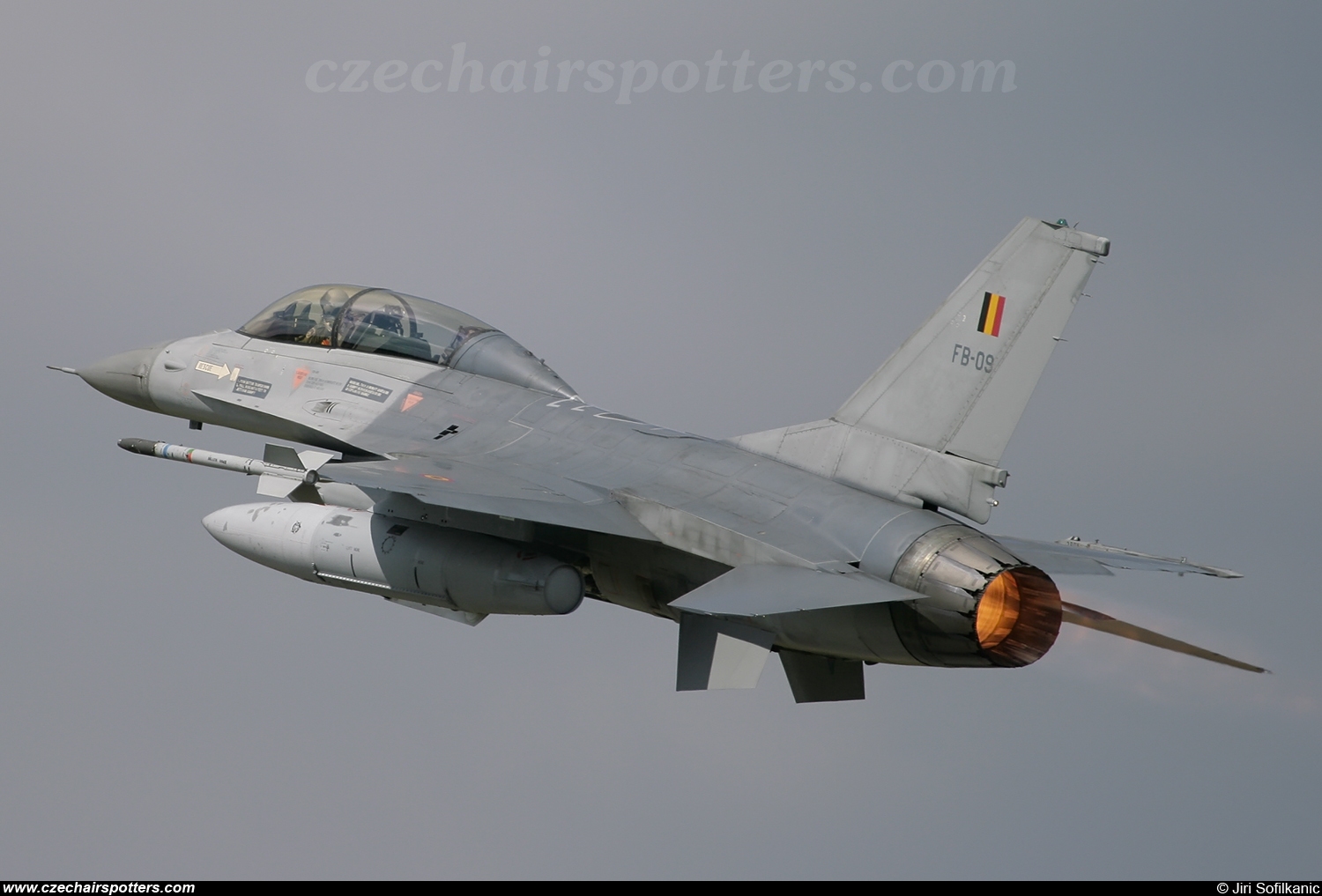 Belgium - Air Force – SABCA F-16BM Fighting Falcon FB-09