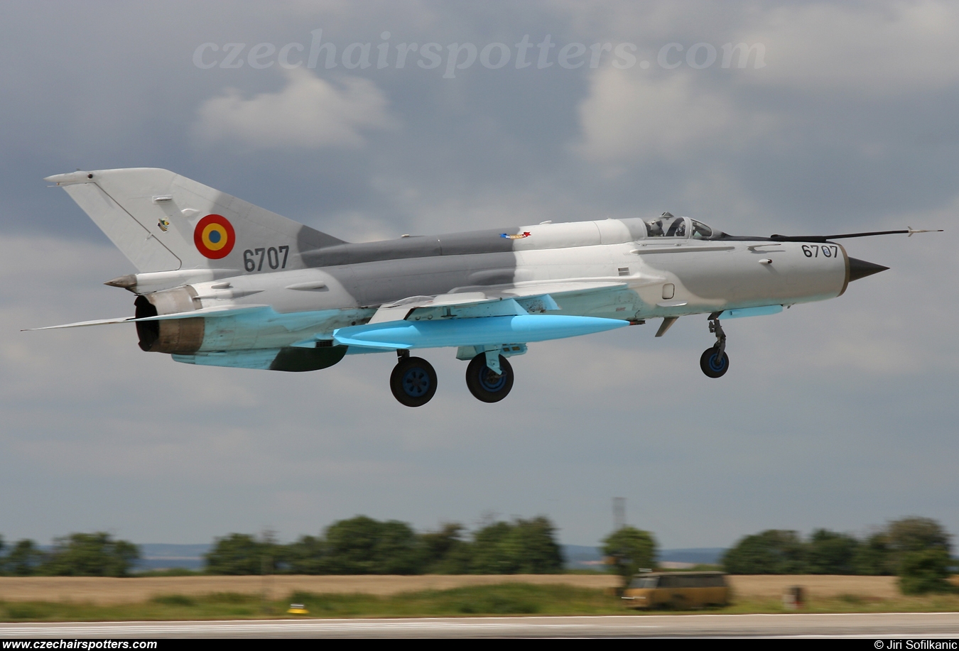 Romania - Air Force  – Mikoyan-Gurevich MiG-21MF Lancer C 6707