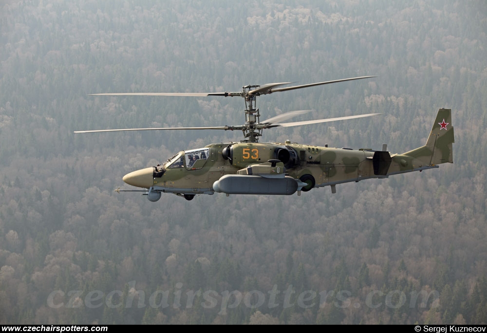 Russian-VVS – Kamov Ka-52 Alligator (Hokum B) 53