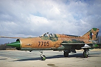 Czech - Air Force – Mikoyan-Gurevich MiG-21MF 7705