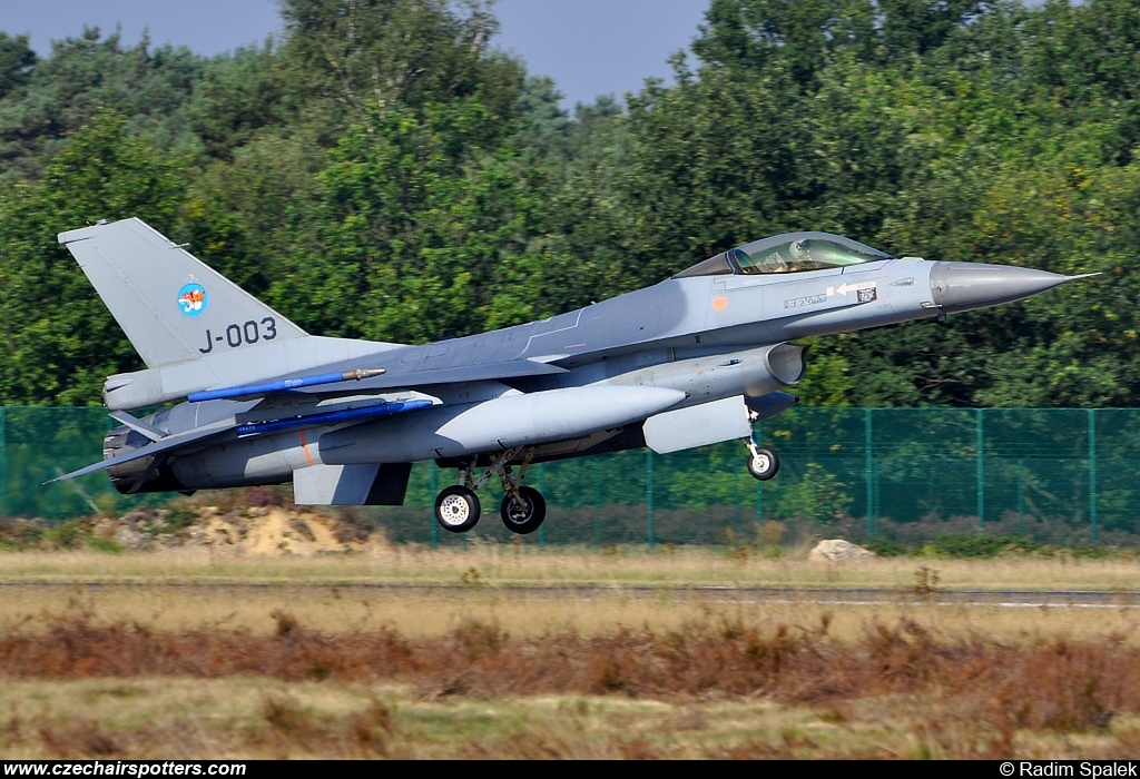 Belgium - Air Force – SABCA F-16AM Fighting Falcon J-003