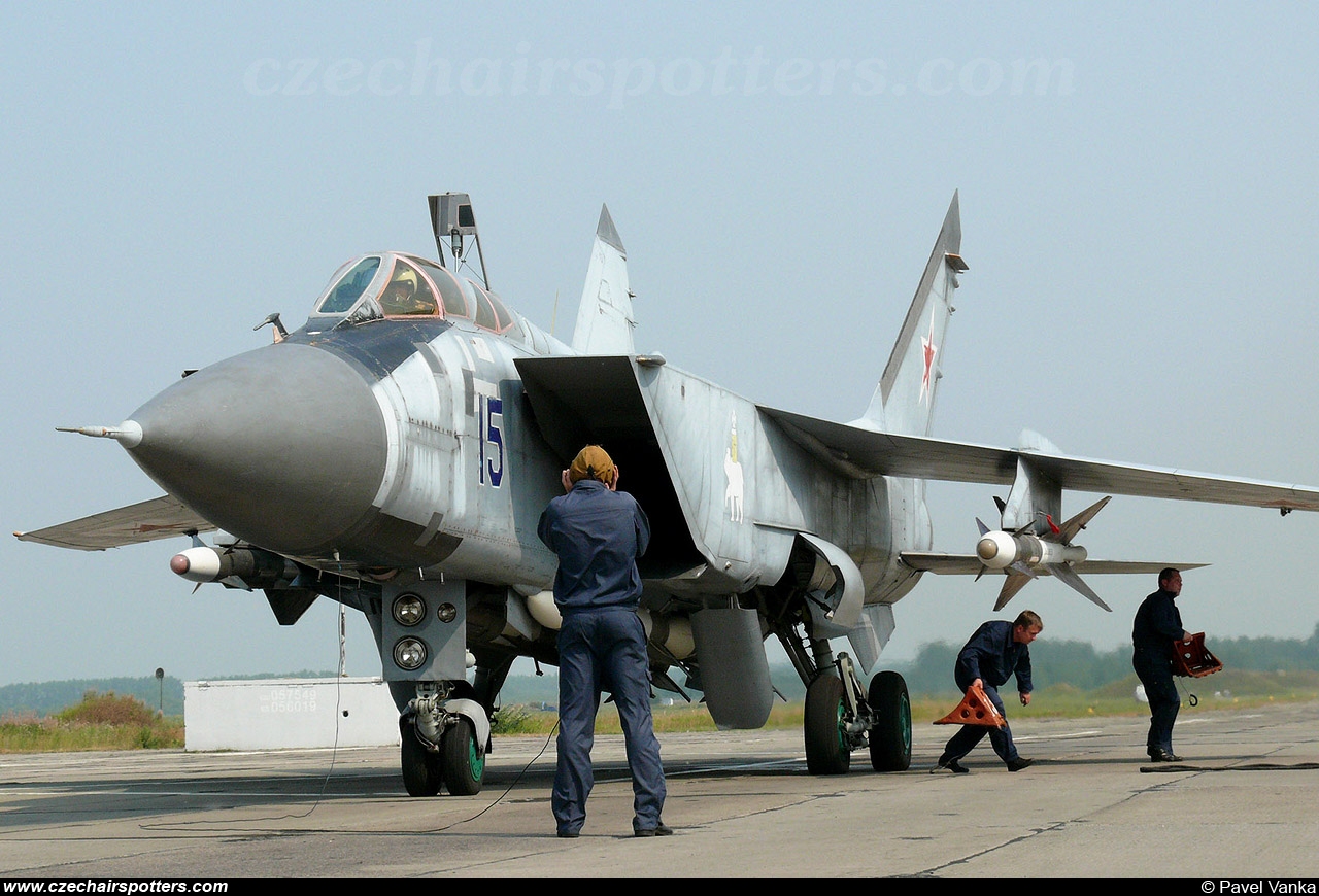 Russia - Air Force – Mikoyan-Gurevich MiG-31BS Foxhound 15