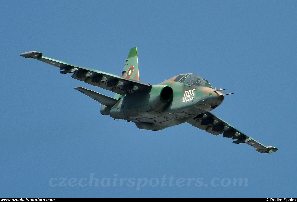 Bulgaria - Air Force – Sukhoi Su-25 UBK Frogfoot 095