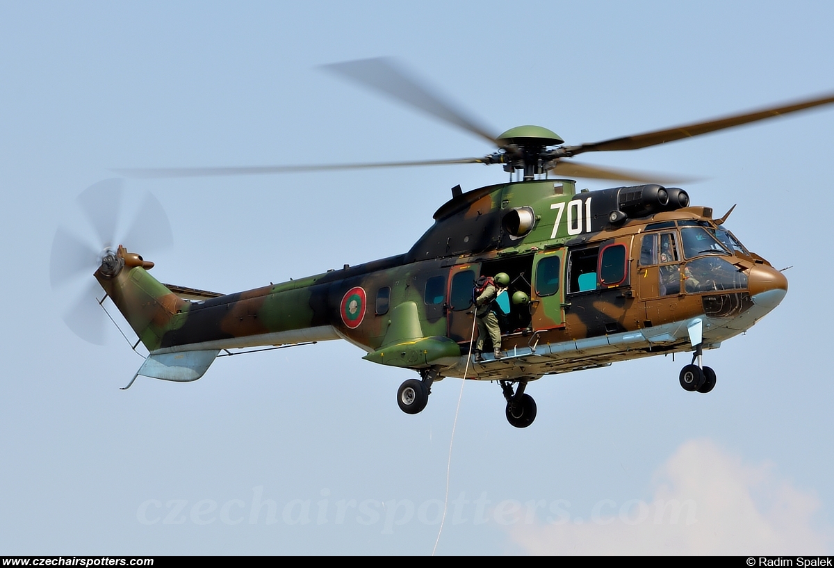 Bulgaria - Air Force – Aerospatiale AS-532AL Cougar 701