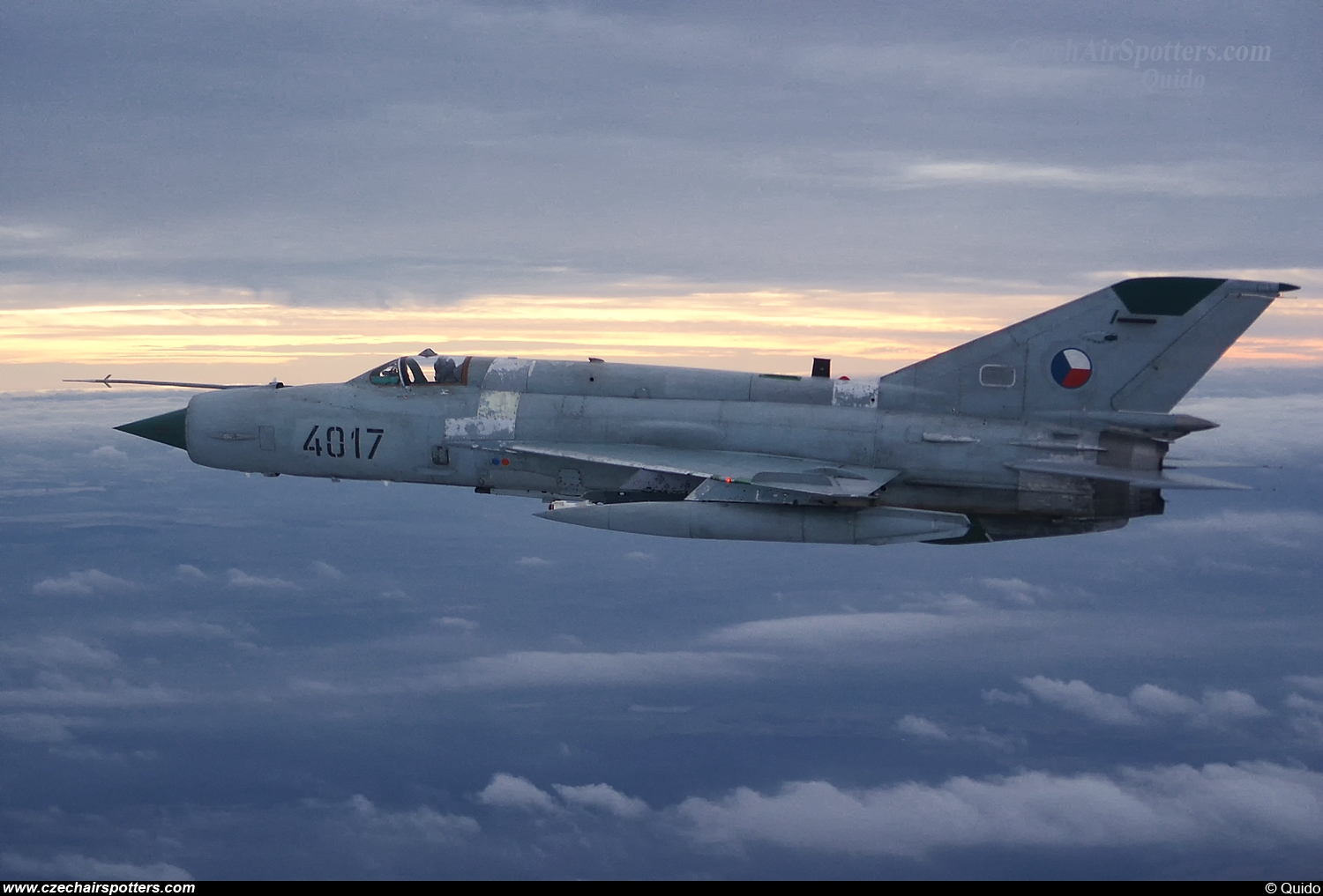 Czech - Air Force – Mikoyan-Gurevich MiG-21MFN 4017