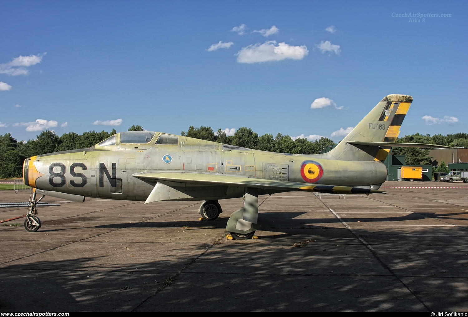 Belgium - Air Force – Republic F-84F Thunderstreak 8S-N