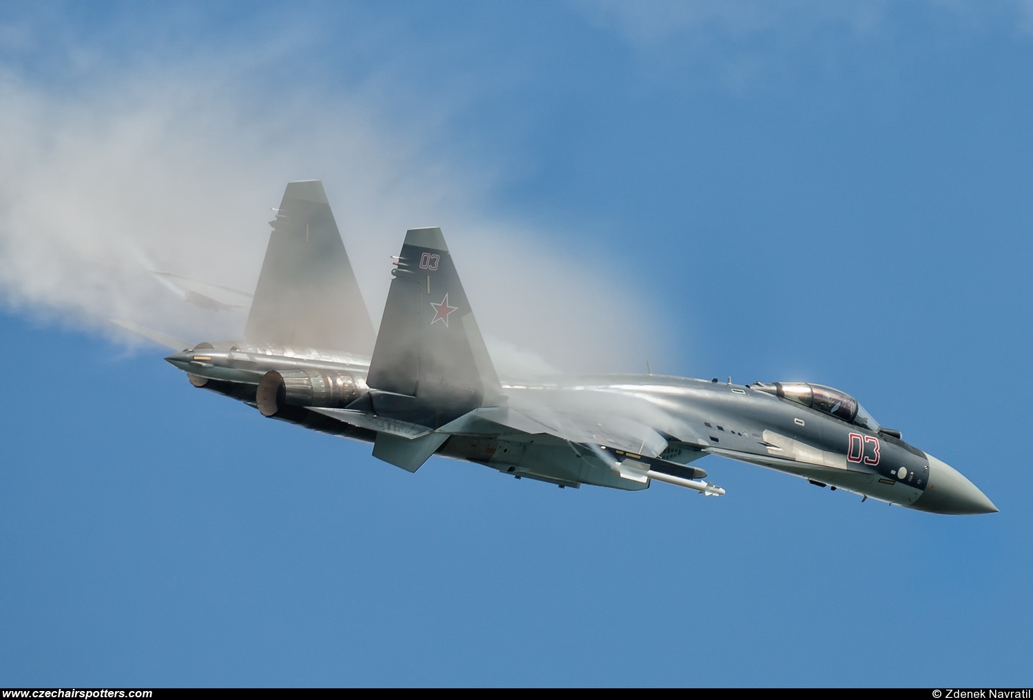 Russia - Air Force – Sukhoi Su-35 Flanker-E RF-95242/03 RED