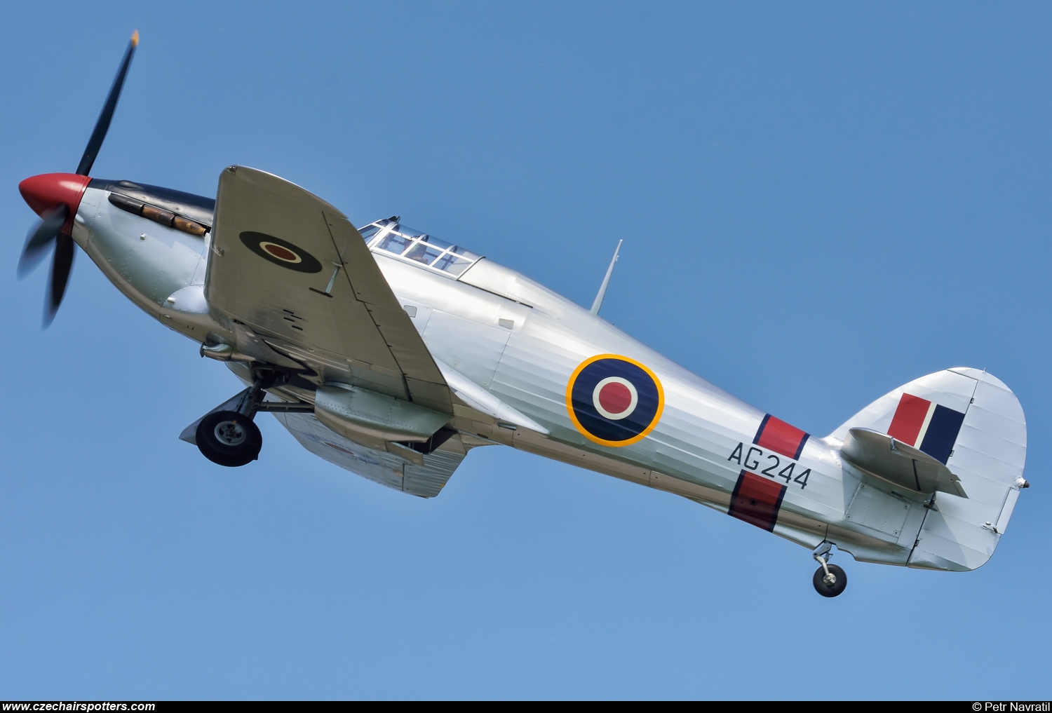 private – Hawker Hurricane Mk IIB G-CBOE/AG244/CCF