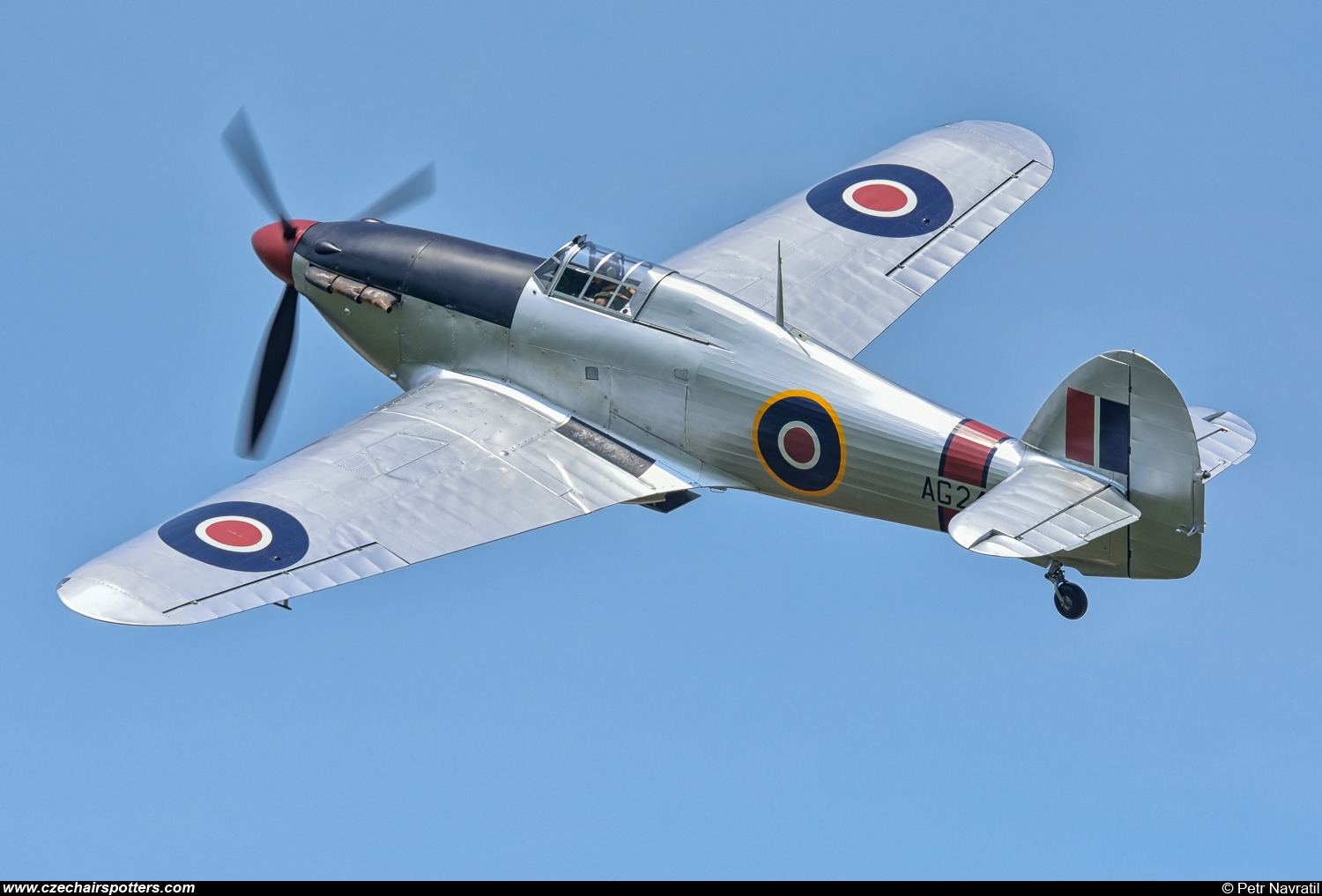 private – Hawker Hurricane Mk IIB G-CBOE/AG244/CCF