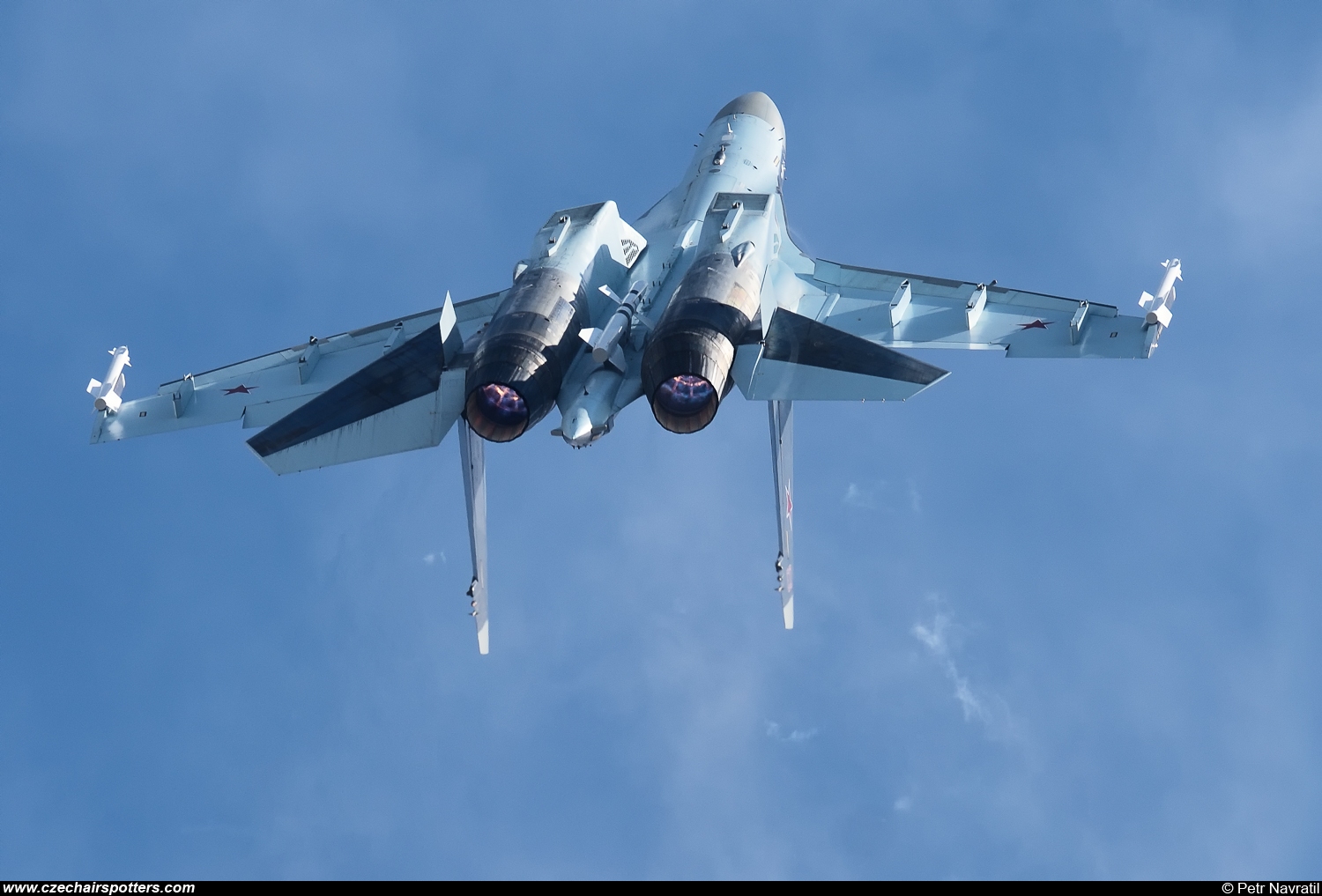 Russia - Air Force – Sukhoi Su-35 Flanker-E  RF-95242/03 RED