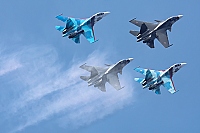 Russia - Air Force – Sukhoi Su-30SM Flanker C 56 RED/RF-93666