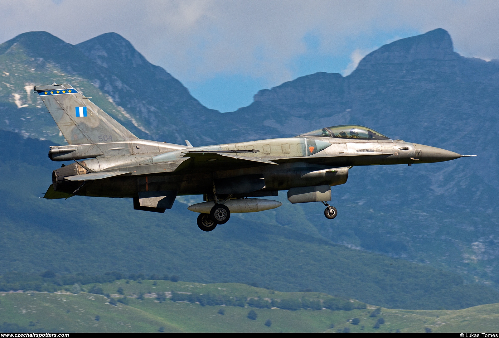 Greece - Air Force – Lockheed Martin F-16CJ Fighting Falcon 504