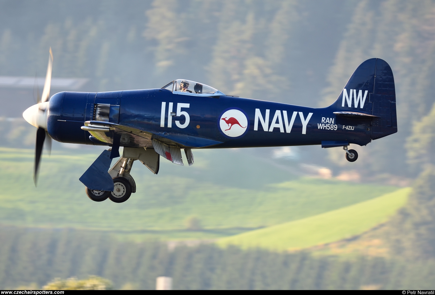 private – Hawker Sea Fury FB11 F-AZXJ/WH589/NW-115