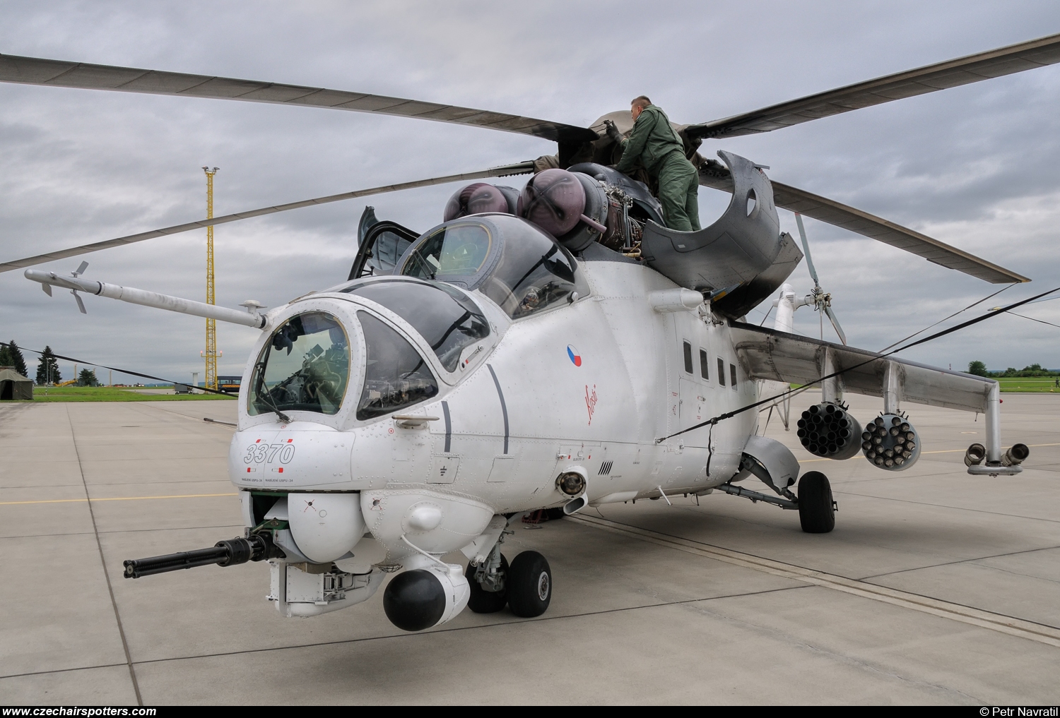 Czech - Air Force – Mil Mi-24V Hind 3370/PP-K