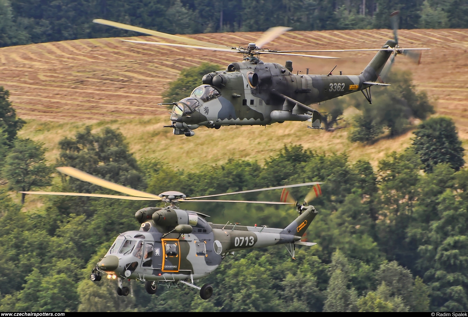 Czech - Air Force – Mil Mi-24V Hind 3362