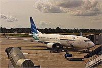 Garuda Indonesia ( QG , CTV ) – Boeing B737-8U3  PK-GML 