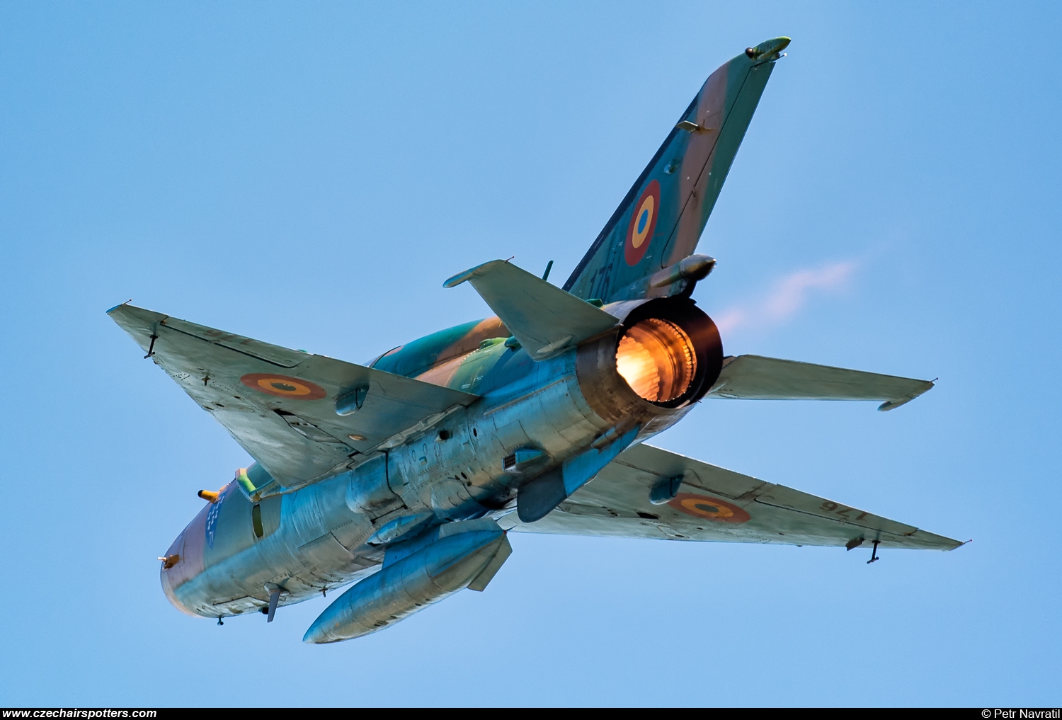 Romania - Air Force  – Mikoyan-Gurevich MiG-21UM Lancer B 176