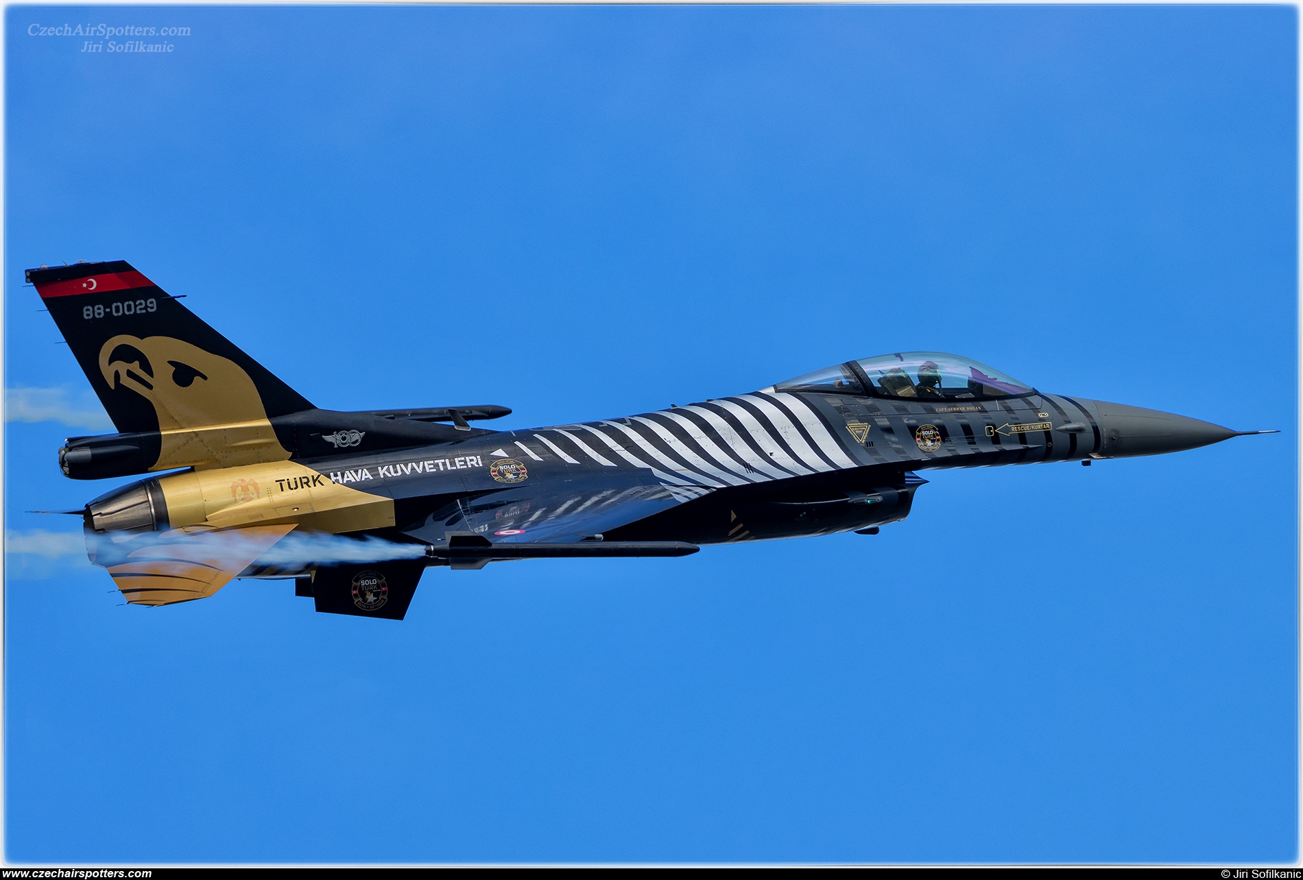 Turkey - Air Force – General Dynamics F-16C-30-CF Fighting Falcon 88-0029