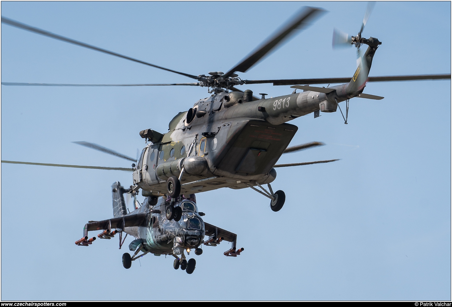 Czech - Air Force – Mil Mi-171Sh Hip  9813