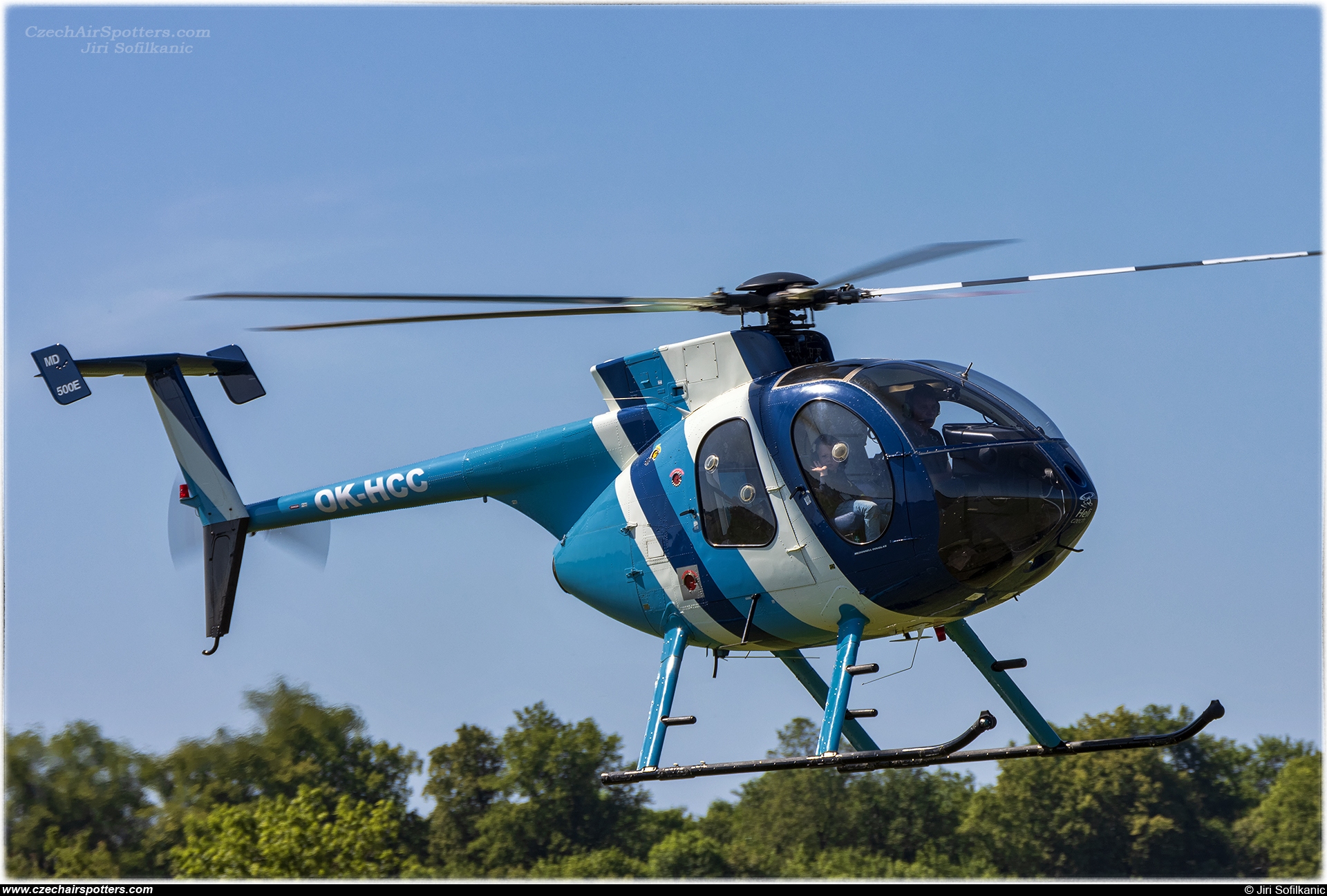 Heli Czech – MD Helicopters MD 500E (369E) OK-HCC