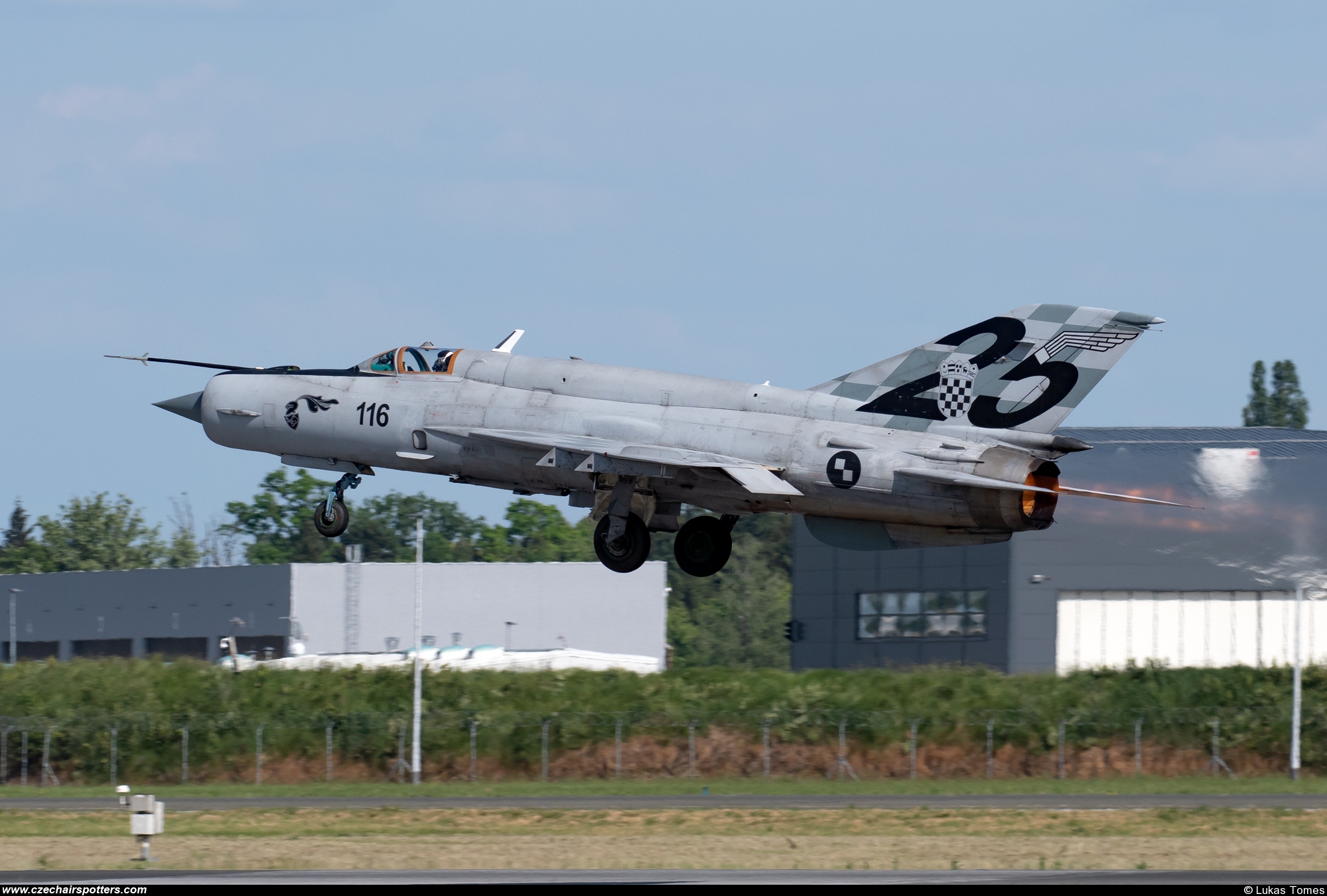 Croatia - Air Force – Mikoyan-Gurevich MiG-21bisD Fishbed L/N 116