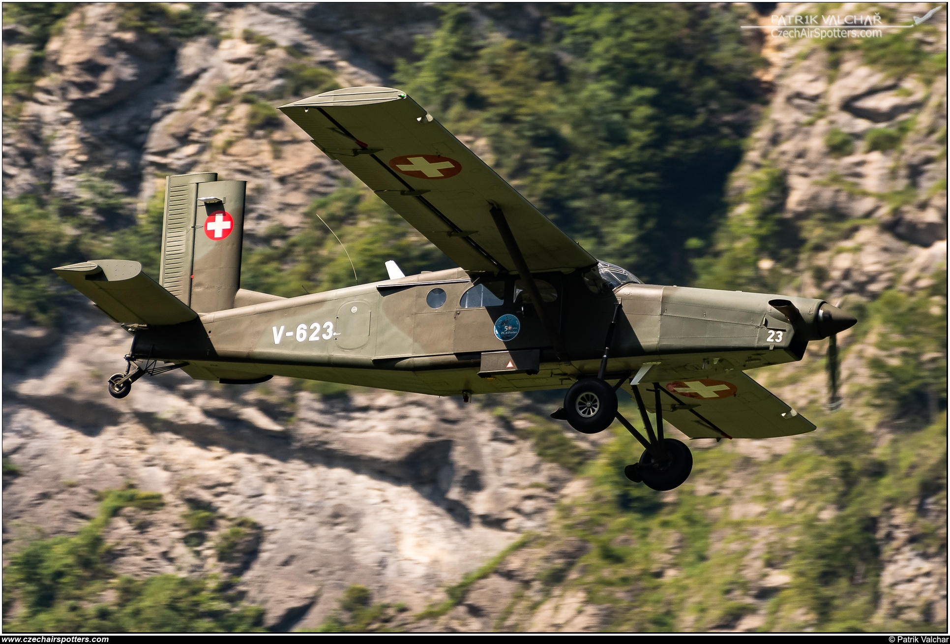 Switzerland - Air Force – Pilatus Aircraft PC-6/B2-H2M-1 Turbo Porter V-623