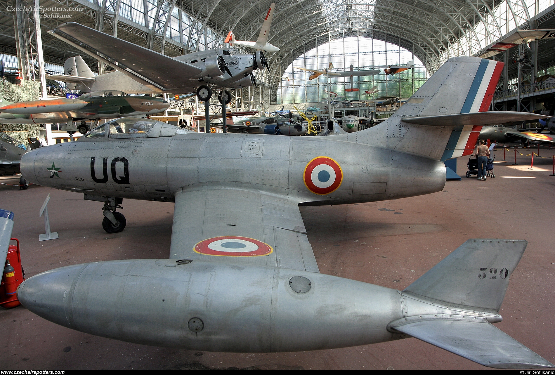 France - Air Force – Dassault MD-450 Ouragan UQ/320