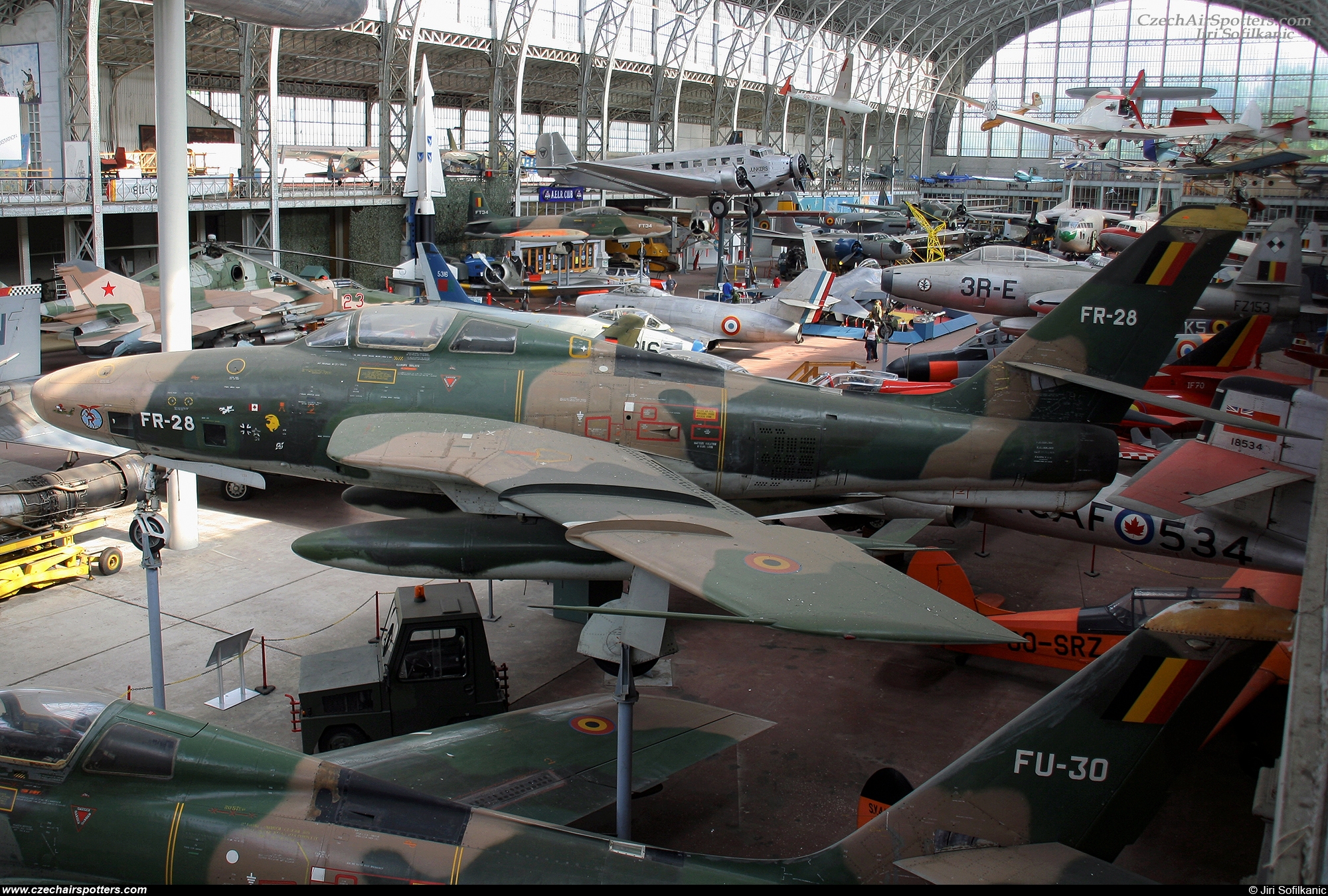 Belgium - Air Force – Republic RF-84F Thunderflash FR-28