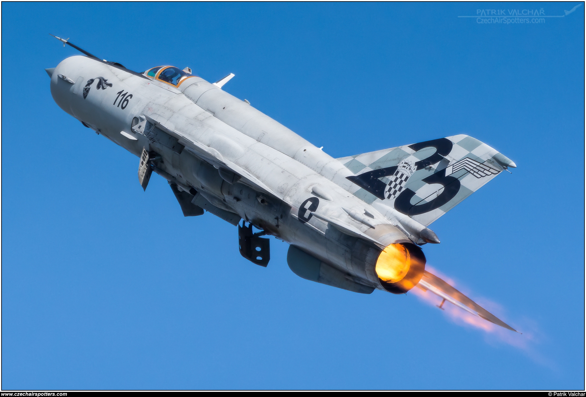 Croatia - Air Force – Mikoyan-Gurevich MiG-21bisD Fishbed L/N 116