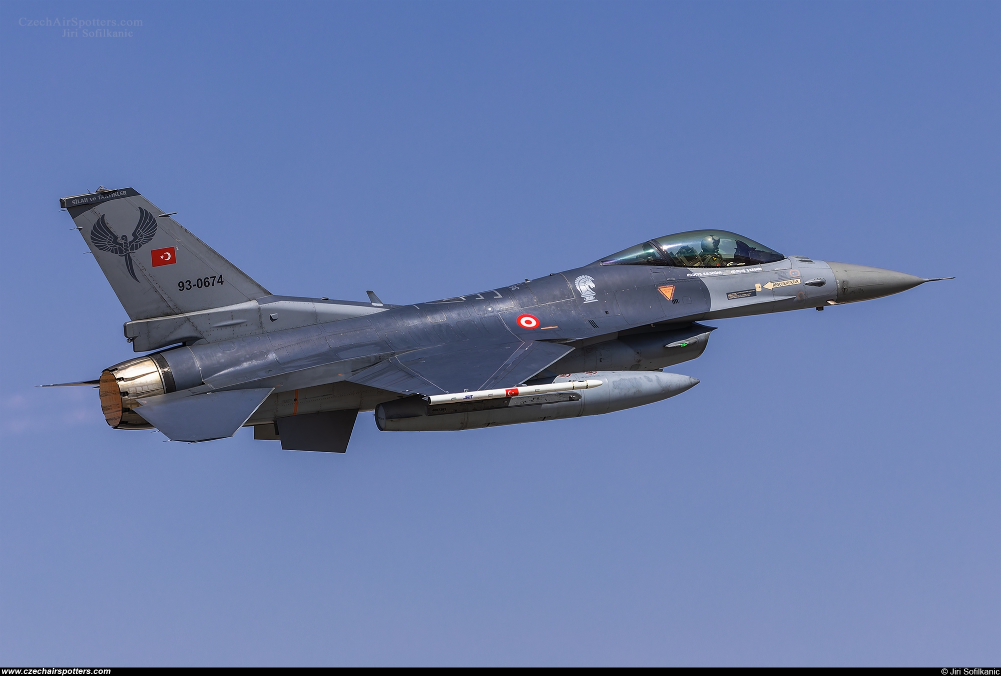 Turkey - Air Force – TUSAS F-16CJ Fighting Falcon 93-0674