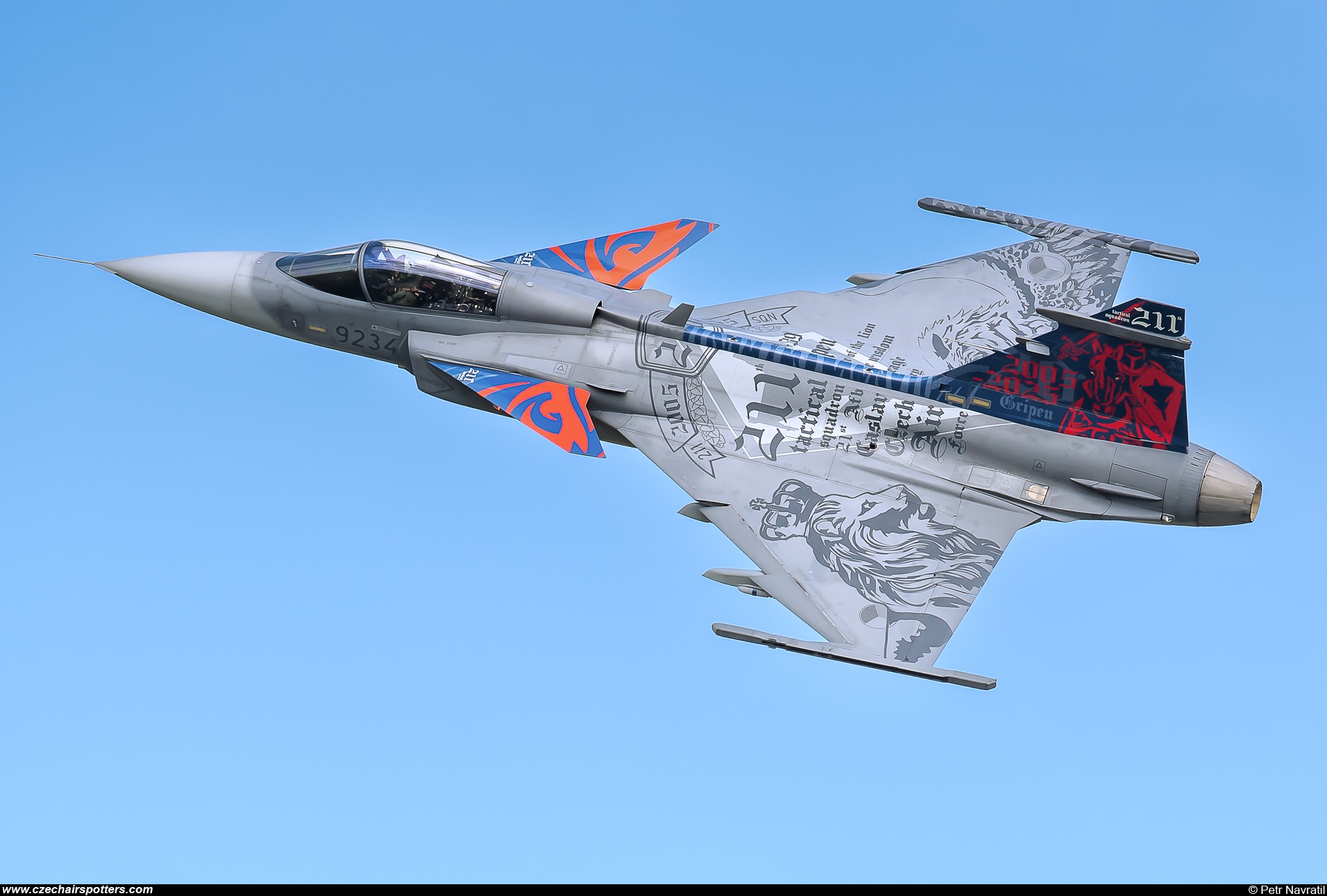 Czech - Air Force – Saab JAS39C Gripen 9234
