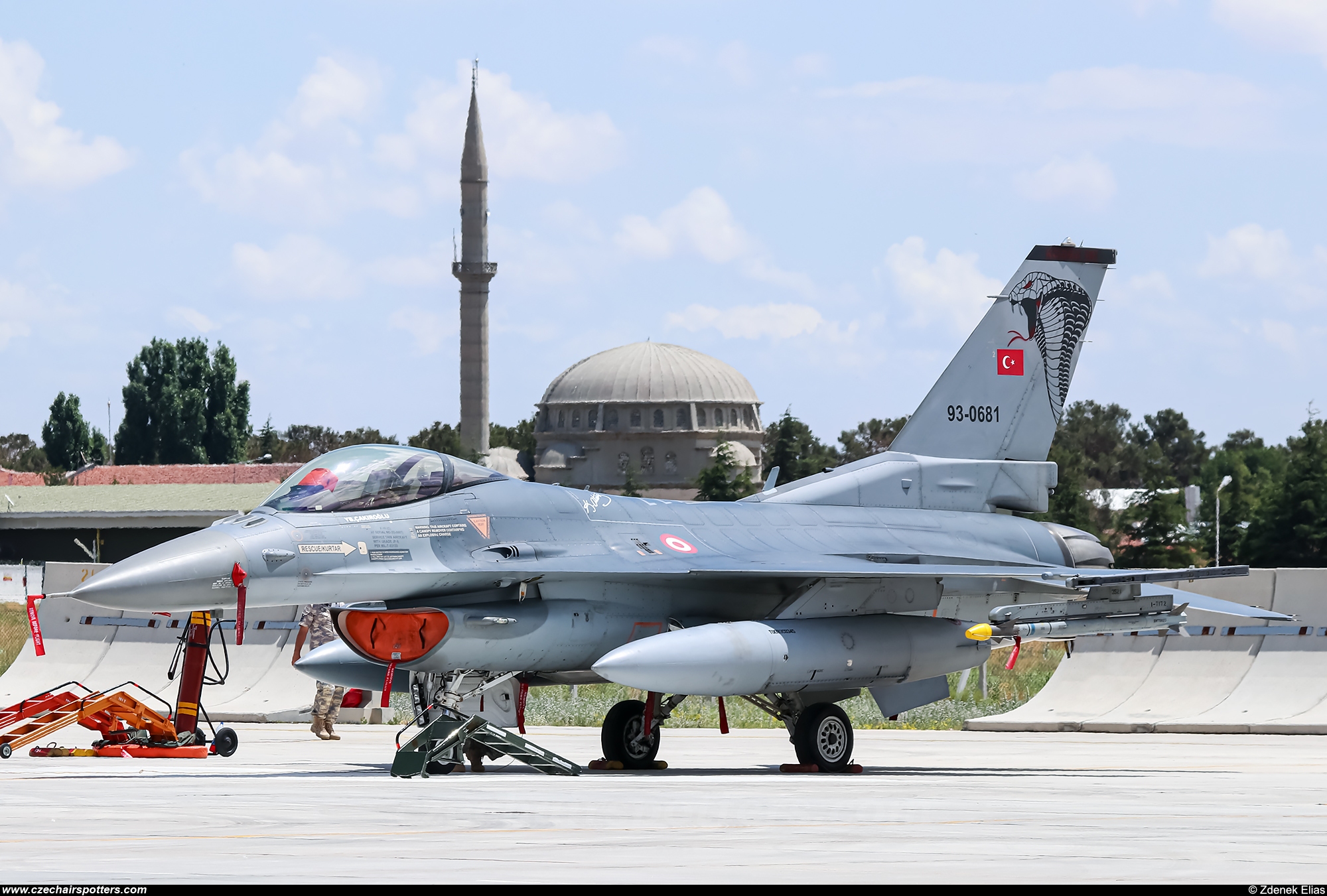 Turkey - Air Force – General Dynamics F-16C Fighting Falcon 93-0681
