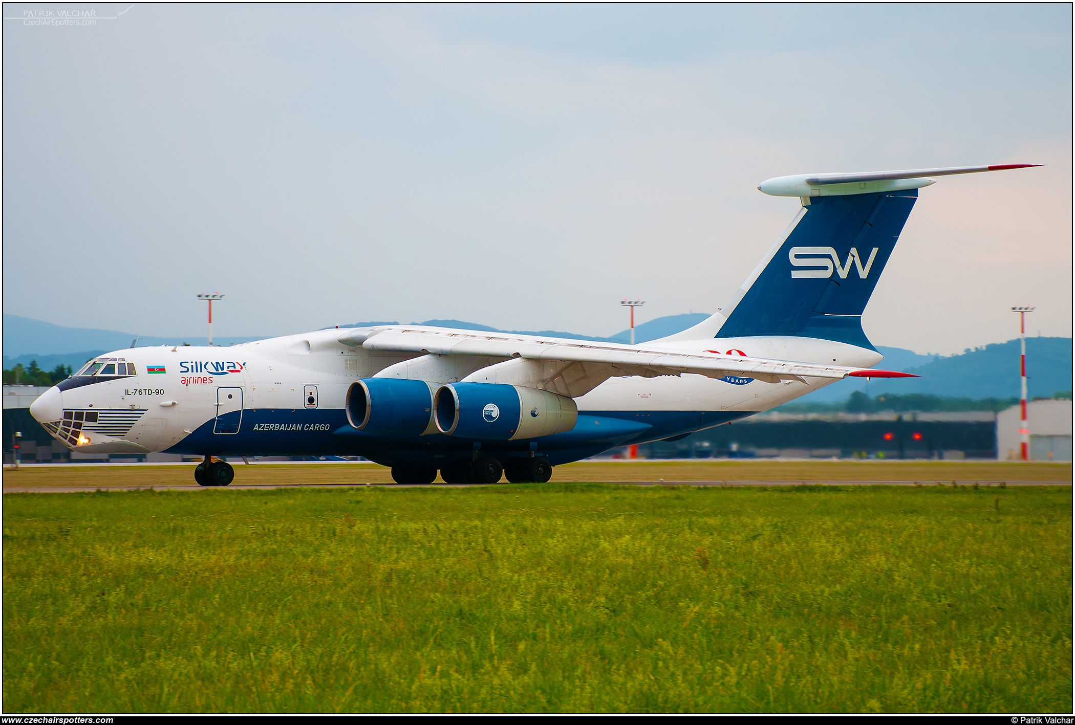 Silk Way Airlines ( AZQ / ZP ) &ndash; Ilyushin  Il-76TD 4K-AZ100
