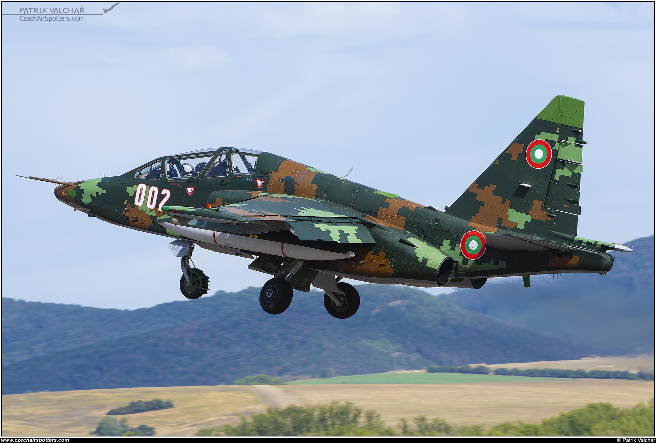 Bulgaria - Air Force &ndash; Sukhoi Su-25 UBK Frogfoot 002