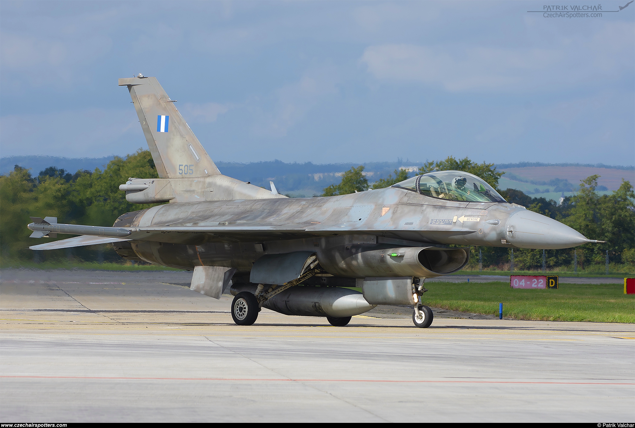 Greece - Air Force &ndash; General Dynamics F-16C Fighting Falcon 505