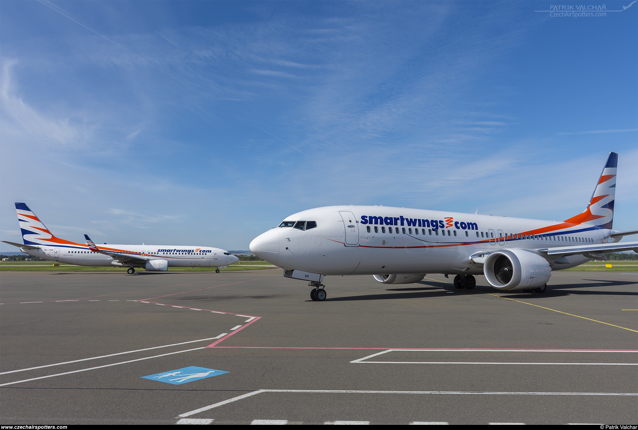 Smart Wings ( TVS , QS ) &ndash; Boeing 737-8 MAX OK-SWO